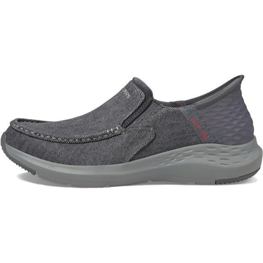 Skechers Men's Parson-Dewitt Hands Free Slip-in Moccasin Grey Size 12 New